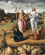 BELLINI, Giovanni Transfiguration of Christ (detail) 2 oil painting picture wholesale